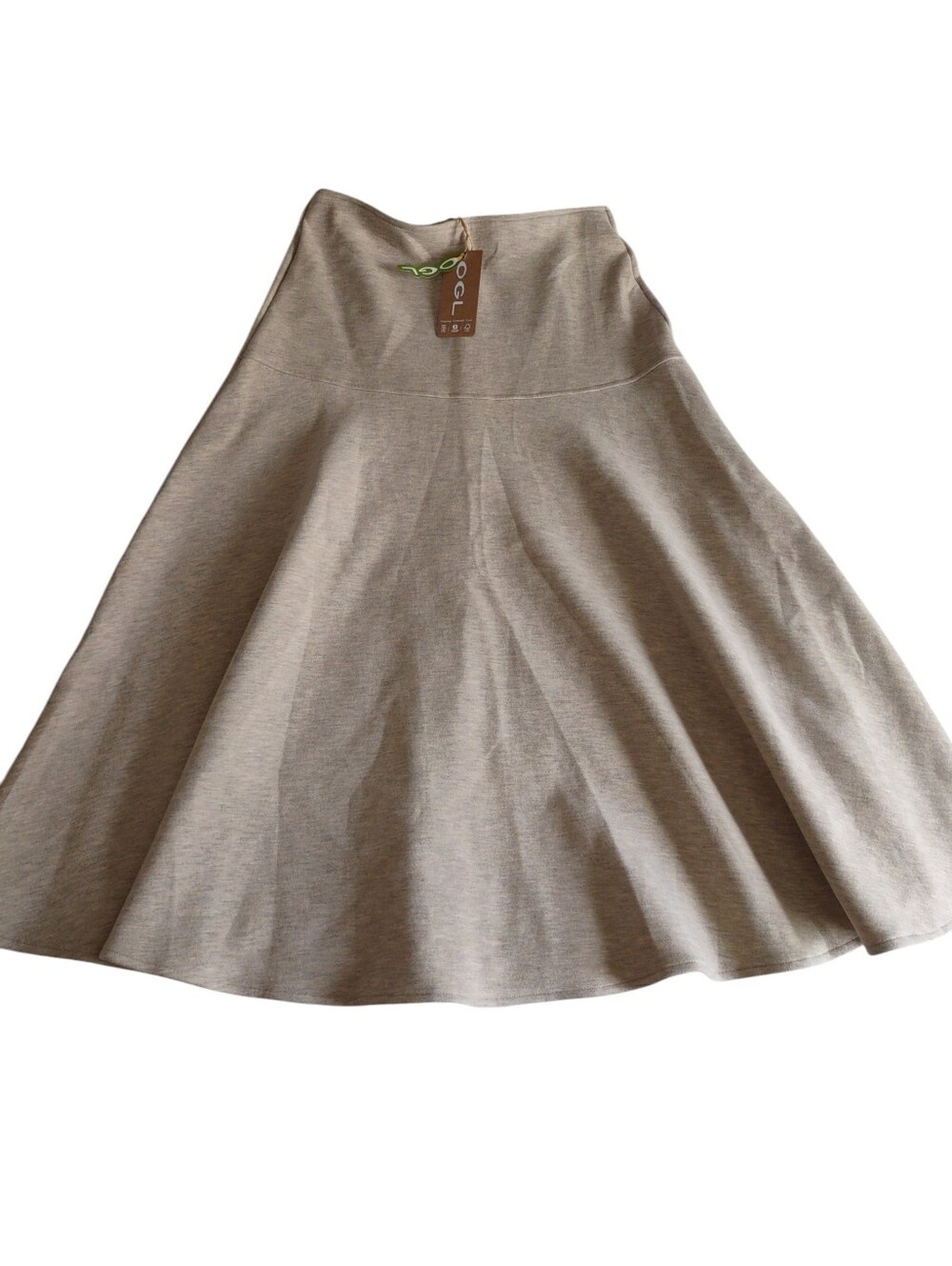 OGL Medium Oatmeal Midi Skirt